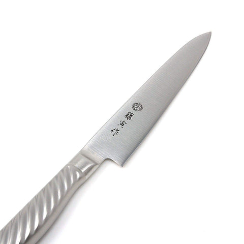 Tojiro Fujitora Dp 3-Layer Petty Knife With Stainless Steel Handle 120mm