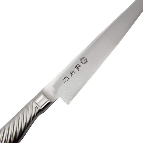 Tojiro Fujitora Dp 3-Layer Sujihiki Knife With Stainless Steel Handle 270mm