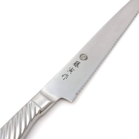 Tojiro Fujitora Sd Bread Knife With Stainless Steel Handle 215Mm Fu-629