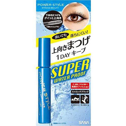 Sana Power Style Mascara Swp Curl & Separate N1 Strong Black - Japanese Essence Mascara