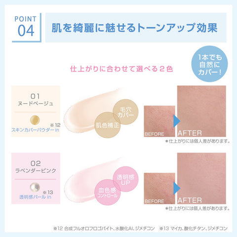 Tokiwa Pharmaceutical Imprefine Skin Barrier Base M 01 SPF50+ PA++++ 30g - Tone Up Effect Skin Base