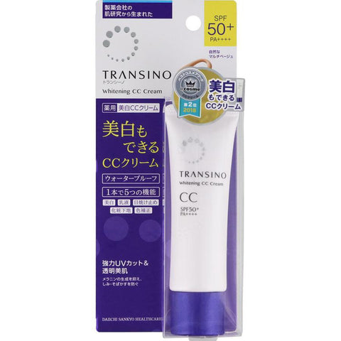 Transino Whitening Cc Cream SPF50+ PA++++ 30g - Japanese Skincare And Makeup Products