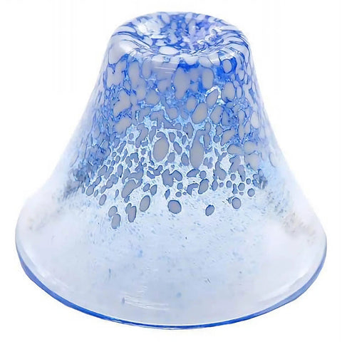 Toyo Sasaki Glass Mount Fuji Glass Sake Cup Blue - Single