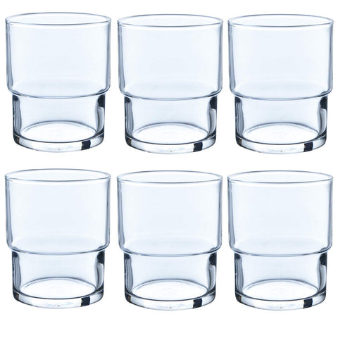 Toyo Sasaki Glass Tumbler Set 200Ml 6Pcs Japan Dishwasher Safe Father'S Day Gift 00345Hs