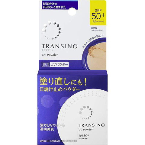 Transino Medicated Uv Powder SPF50+ PA++++ 12g - Face Makeup Product Made In Japan