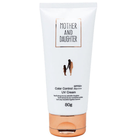 Two-Way World Mother & Daughter Color Control UV Cream SPF50+ PA++++ 80g - High Protection Sunscreen