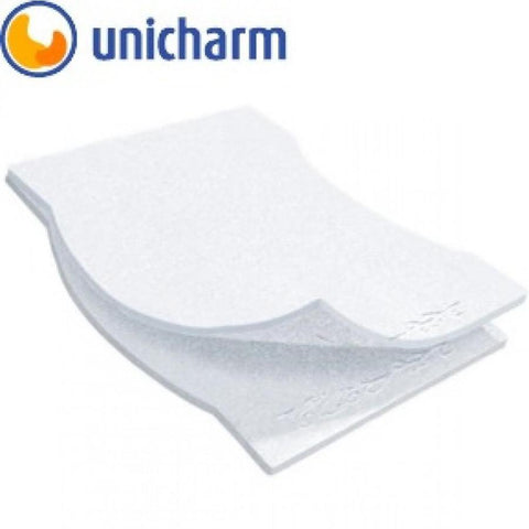 Unicharm Silcot Uruuru Sponge Facial Cotton 40 Sheets - Facial Cotton Pads