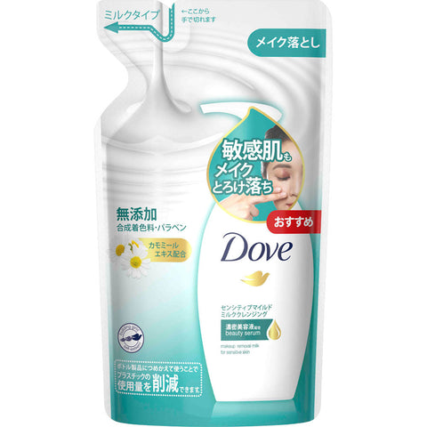 Unilever Japan Dove Sensitive Mild Sensitive Mild Milk Cleansing 180ml [refill]