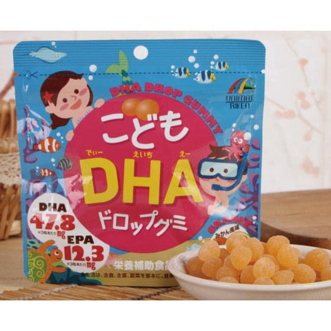 Unimat Riken Japan Children'S Dha Drop Gummies 90 Grains (6 Pack)