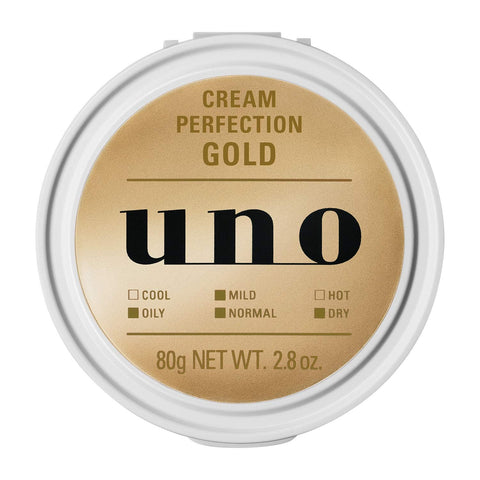 Uno Cream Perfection Gold Citrus Scent 80g - Buy Japanese Facial Cream For Men