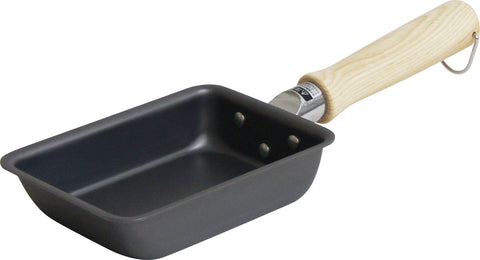 Urushiyama Metal Industry Tamagoyaki Frying Pan Egg Yaki 15X9.5Cm Ih Compatible Made In Japan