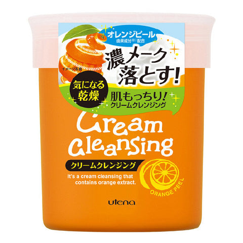 Utena Orange Peel Cream Cleansing 280g - Cream Cleansing Product Made In Japan