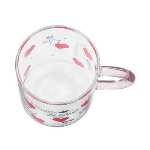 Starbucks Valentine 2022 Heat Resistant Glass Mug 355ml - Japanese Starbucks Glass Mugs