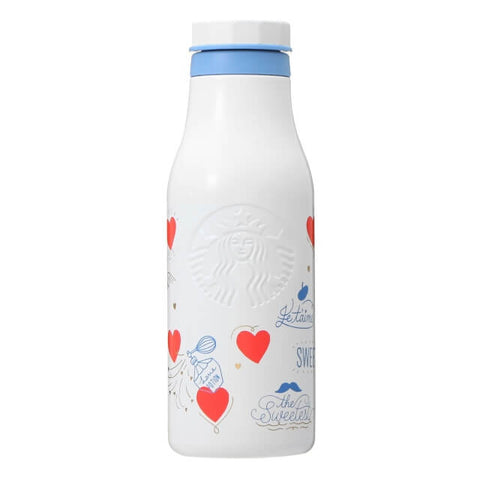 Starbucks Valentine 2022 Stainless Steel Logo Bottle 473ml - Japanese Starbucks Bottles