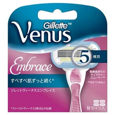 Venus Embrace Spare Blades 4B (Japan) - 5 Pack