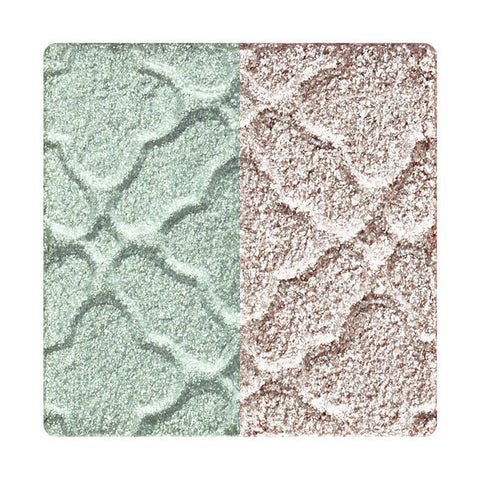 Kosé Visee Riche Dazzling Duo Eyes GR-4 Pastel Green Eyeshadow 1.2g - Japanese Eye Palette