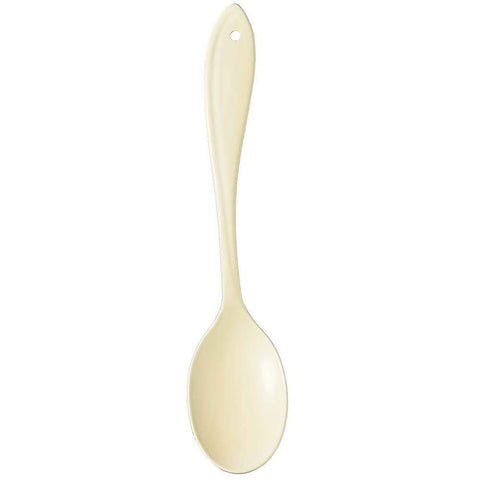 Together Japan Wada Leaf Enameled Cutlery Dessert Spoon Ivory