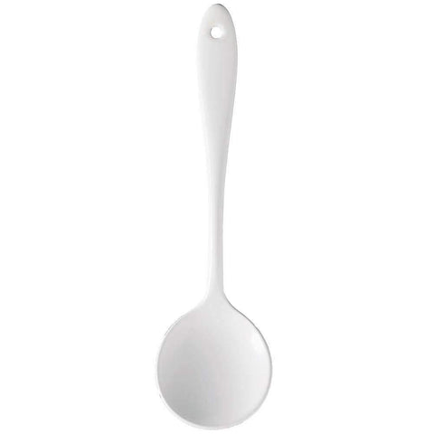 Together Japan Wada Napoli Enameled Bouillon Spoon White