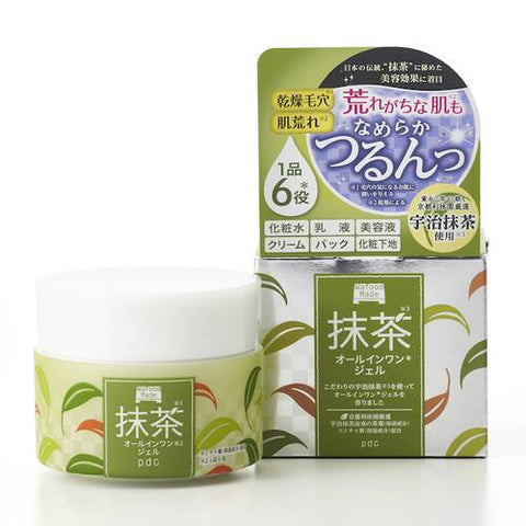 Wafood Made Uji Matcha All-In-One Gel 100g - Top Japanese Beauty Gel Products