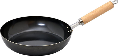 Wahei Freiz Iron Black Leather Frying Pan 26Cm Japan Ih/Gas Compatible Gr-9748