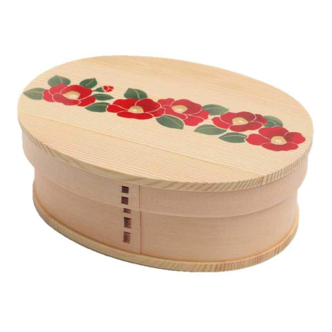 Ruozhao Japan Wakacho Magewappa Bento Box Camellia 8