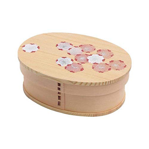 Ruozhao Wakcho Magewappa Japan Sakura Bento Box - Miyabi Bento-7