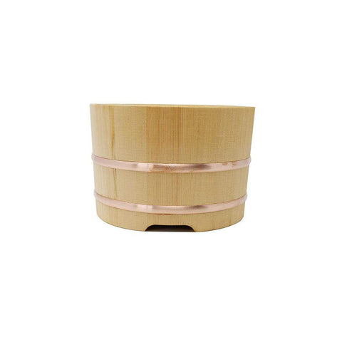 Yamacoh 18Cm Ohitsu Sawara Wooden Rice Container Edobitsu From Japan