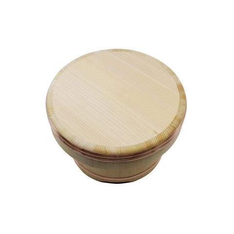 Yamacoh 18Cm Ohitsu Sawara Wooden Rice Container Edobitsu From Japan