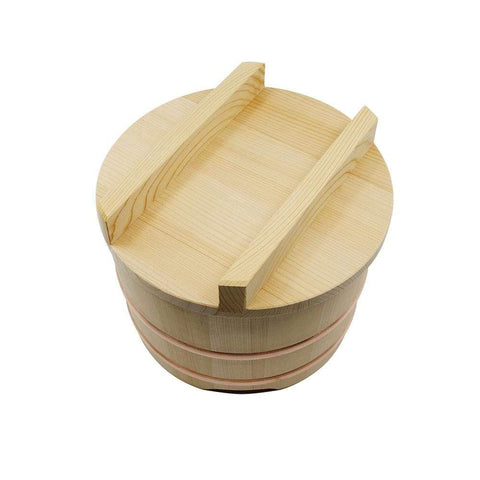 Yamacoh Ohitsu Sawara Wood Rice Container Japan 18Cm Nosebitsu