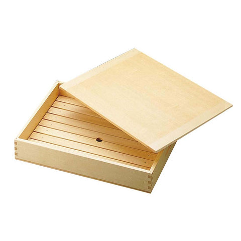 Yamacoh Wooden Sushi Neta Case With Lid