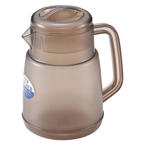 Yamaken Plastic Water Pitcher 1.6L Brown