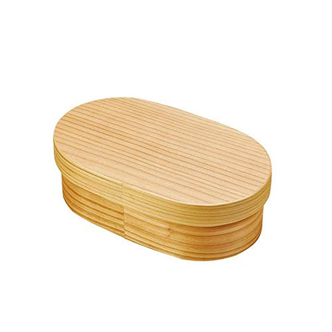 Yamaco Japanese Bento Box Oval Mini Made In Japan 792795 - Japan