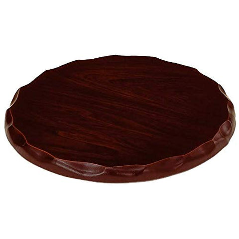 Yamaya Lacquerware Wooden Flower Stand Round No. 7 Rosewood Tone Japan Domestic Interior Doll Stand Gift Stylish Japanese Room Tokonoma Respect Aged Day Mother Father