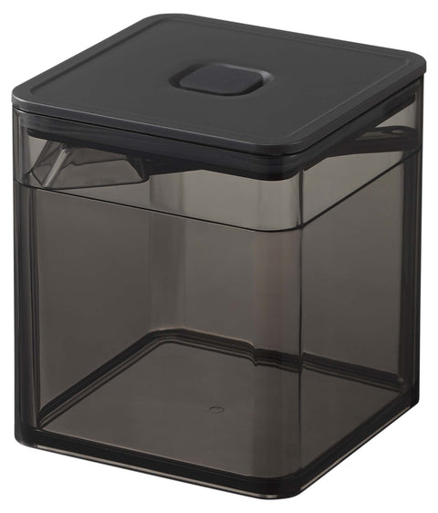 Yamazaki Industrial Japan Tower Square Airtight Storage Container W9.2Xd9.2Xh10.2Cm With Spoon