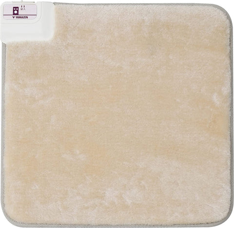 Yamazen Mini Mat 40X40Cm Hot Mat Single Use Foot Mat Cushion Japan Ymm-W401 Beige