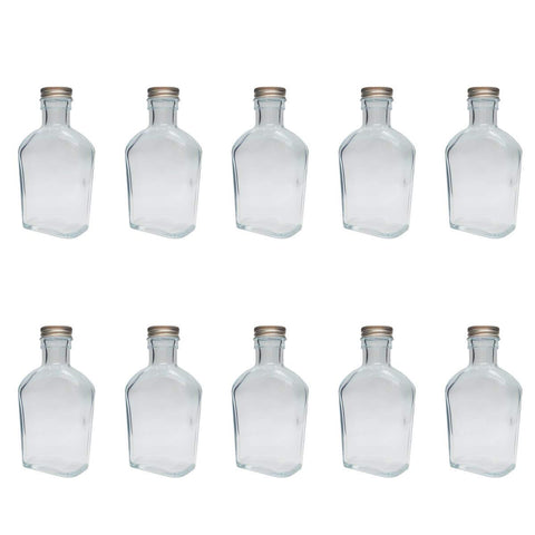 10-Pack Yokohama Herbarium 2Nd Store 150Ml Bottle Pocket Set W/ Cap + How-To Guide - Made In Japan