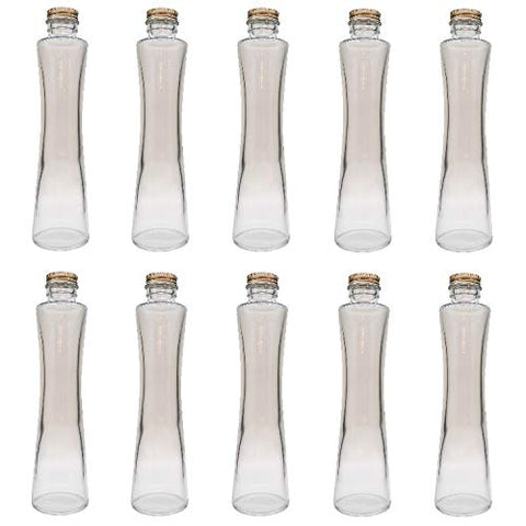 Yokohama Herbarium 2Nd Store Herbarium Bottle Constriction 200Ml Set Of 10 W/ Caps + How-To Guide (Japan)