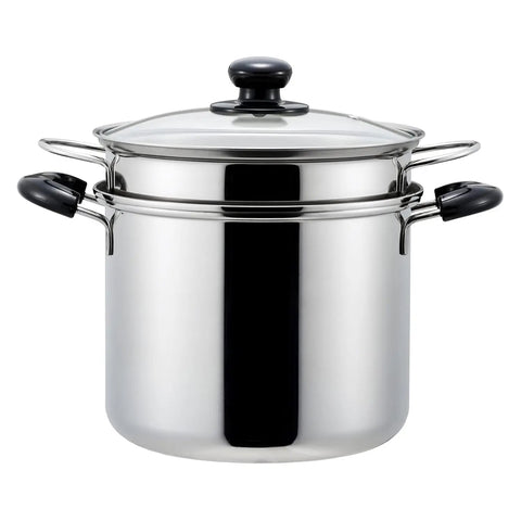 Yoshikawa Cook Look Ii 3-Ply Stainless Steel Pasta Pot