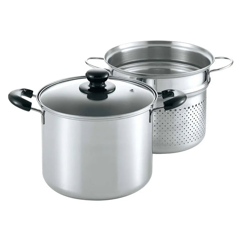 Yoshikawa Cook Look Ii 3-Ply Stainless Steel Pasta Pot