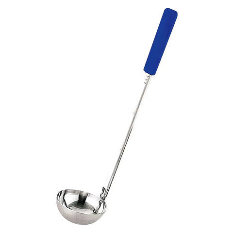 Yukiwa Stainless Steel Long Soup Ladle 144ml - Blue