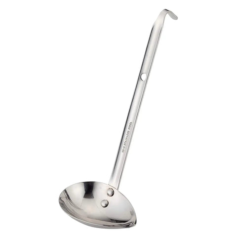 Yukiwa Stainless Steel Side-Scooping Short Ladle 20ml