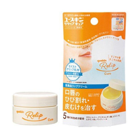 Yuskin Relip Cure Medicated Lip Balm 8.5g - Lip Balm And Treatment Product From Japan