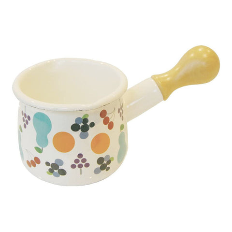 Yutaka Horo Plune Enameled Petit Milk Pan Fruit