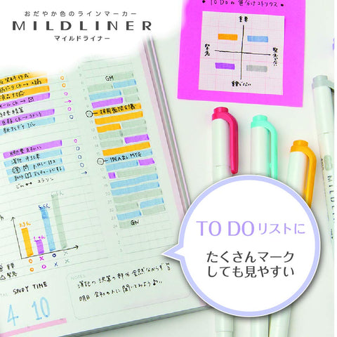 Zebra Japan Highlighter Mildliner 25 Color Set Wkt7-25C