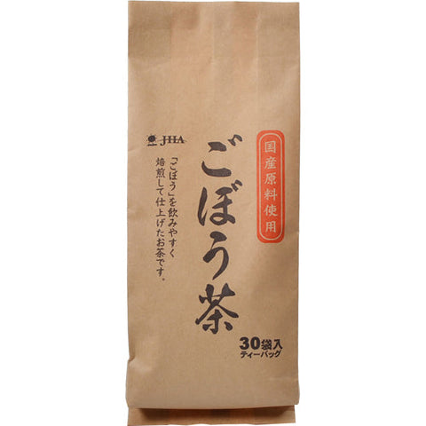 Zenyakuno Domestic Burdock Tea 30 Bags - Powdered Burdock Tea - Organic Tea From Japan