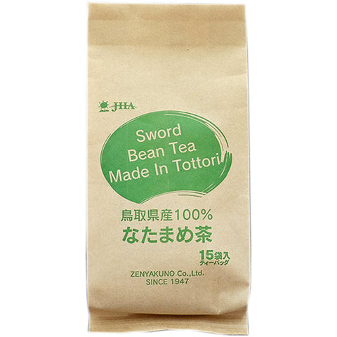 Zenyakuno Sword Bean Tea 15 Bags - Made In Tottori - Organic Sword Bean Tea