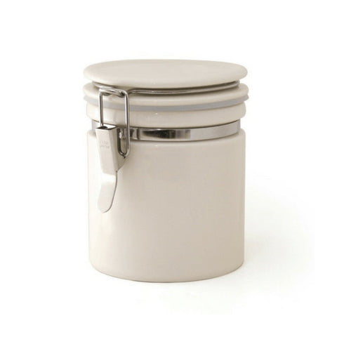 Zero Japan Mino Ware Ceramic Coffee Canister 150/200 Ivory - Coffee 150 (Height: 126mm)