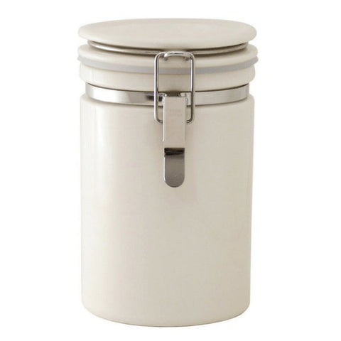 Zero Japan Mino Ware Ceramic Coffee Canister 150/200 Ivory - Coffee 200 (Height: 160mm)