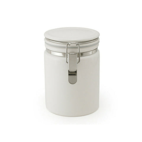 Zero Japan Mino Ware Ceramic Tea Canister 100 White