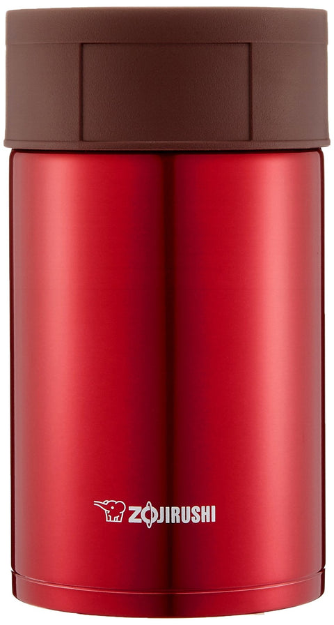 Zojirushi Mahobin (Zojirushi) Stainless Steel Hood Jar 550Ml Clear Red Sw-Hc55-Rc